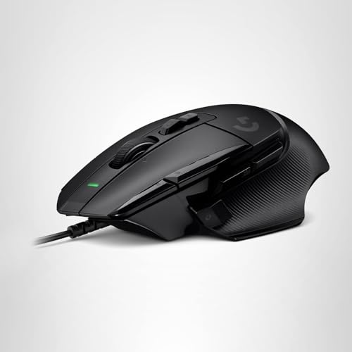 Logitech G502 X Wired Gaming Mouse - LIGHTFORCE Hybrid Optical-Mechanical Primary switches, Hero 25K Gaming Sensor, Compatible with PC - macOS/Windows - Black