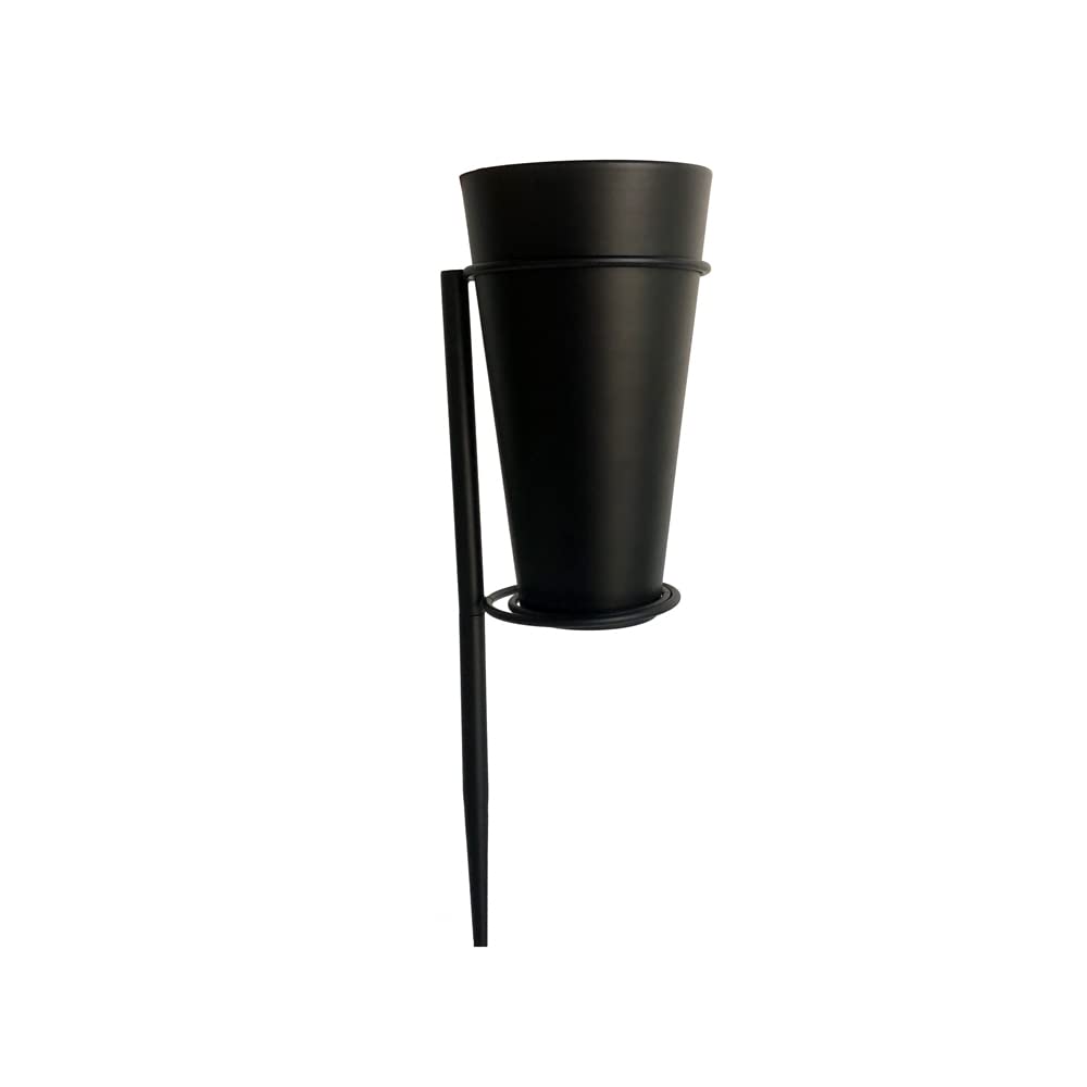 Metal Grave Vase Flower Holder in Base Graveyard Vase Grave Decoration Flower Foam