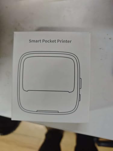 iDPRT Sticker Printer, Portable Sticker Maker Machine, Mini Inkless Bluetooth Thermal Printer for iPhone & Android, Pocket Printer for Labels, Barcodes, DIY Journaling, Kids Gift, Gray