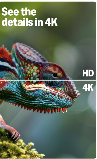 Amazon Fire TV 50" 4-Series (newest model), 4K Ultra HD smart TV with Alexa Remote, HDR10+, fast processor, Dolby Audio, Ambient Experience, free and live TV, find shows faster with Alexa+