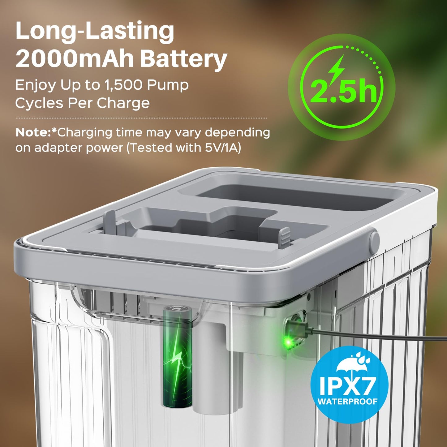 Mop and Bucket Set with AUTO Pump, 3-Zone Separate Dirty and Clean Water, Flat Mop and Bucket System with Wringer and Wheels, 4 Reusable Microfiber Pads, One-Touch Water Filling for Home Cleaning