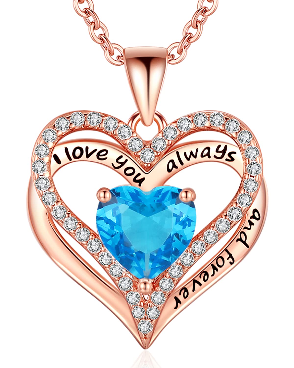 S925 Sterling Silver Necklace for Women, Jewelry for Wife, Birthday Gifts, Anniversary Necklaces, Daughter Heart Love Jewel, Gift for Her, Dec