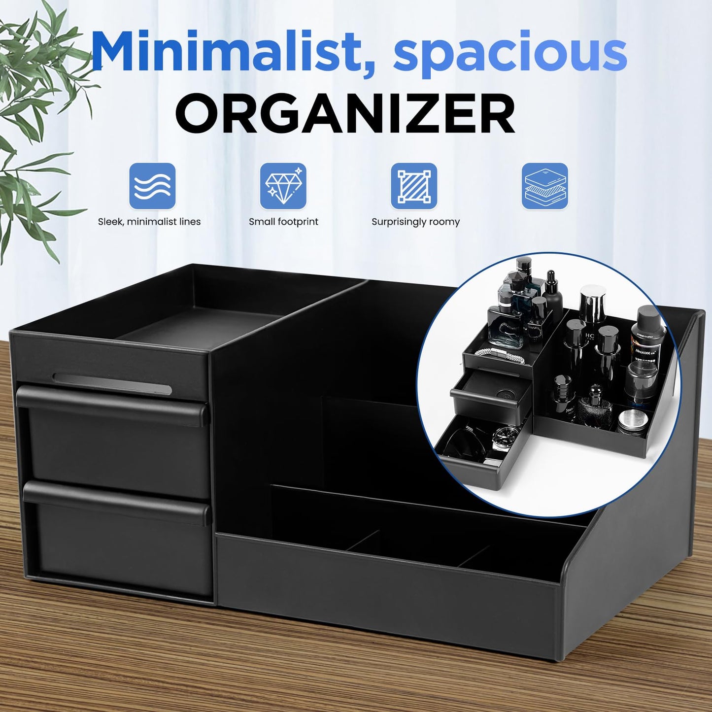 Mens Organizer,Perfume Organizer,Cologne Stand,Cologne Shelf,Perfume Stand,Bathroom Countertop Storage,Shelf for Bathroom Counter,Mens Dresser,Men Bedroom,Bathroom Organizers And Storage,Gifts For Men