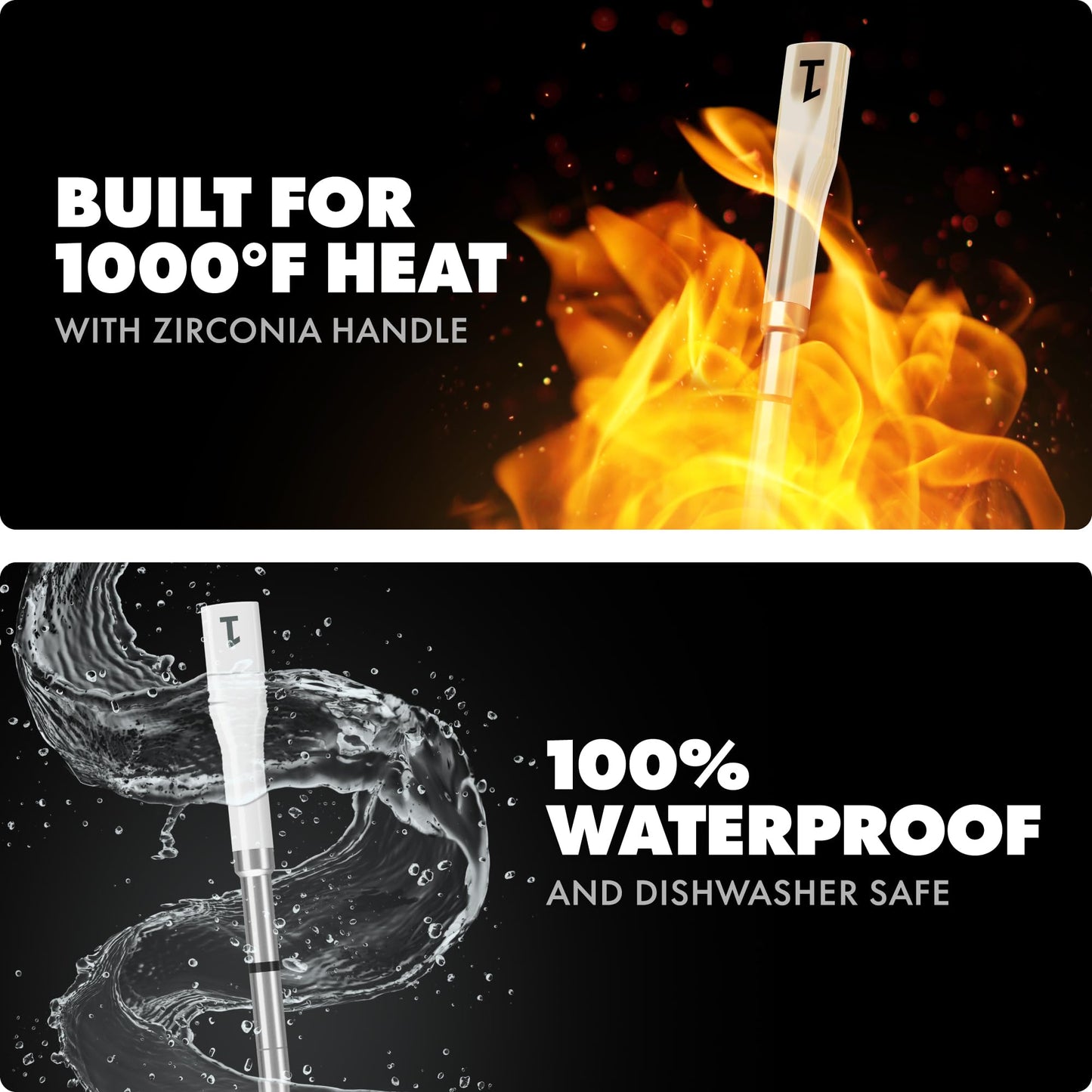 CHEF iQ Sense | Smart Wireless Meat Thermometer | Ultra-Thin Probe | WiFi Unlimited Range | 1000°F Heat Safe | 5 Sensors | BBQ, Grill, Oven, Smoker, Air Fryer | Gen3