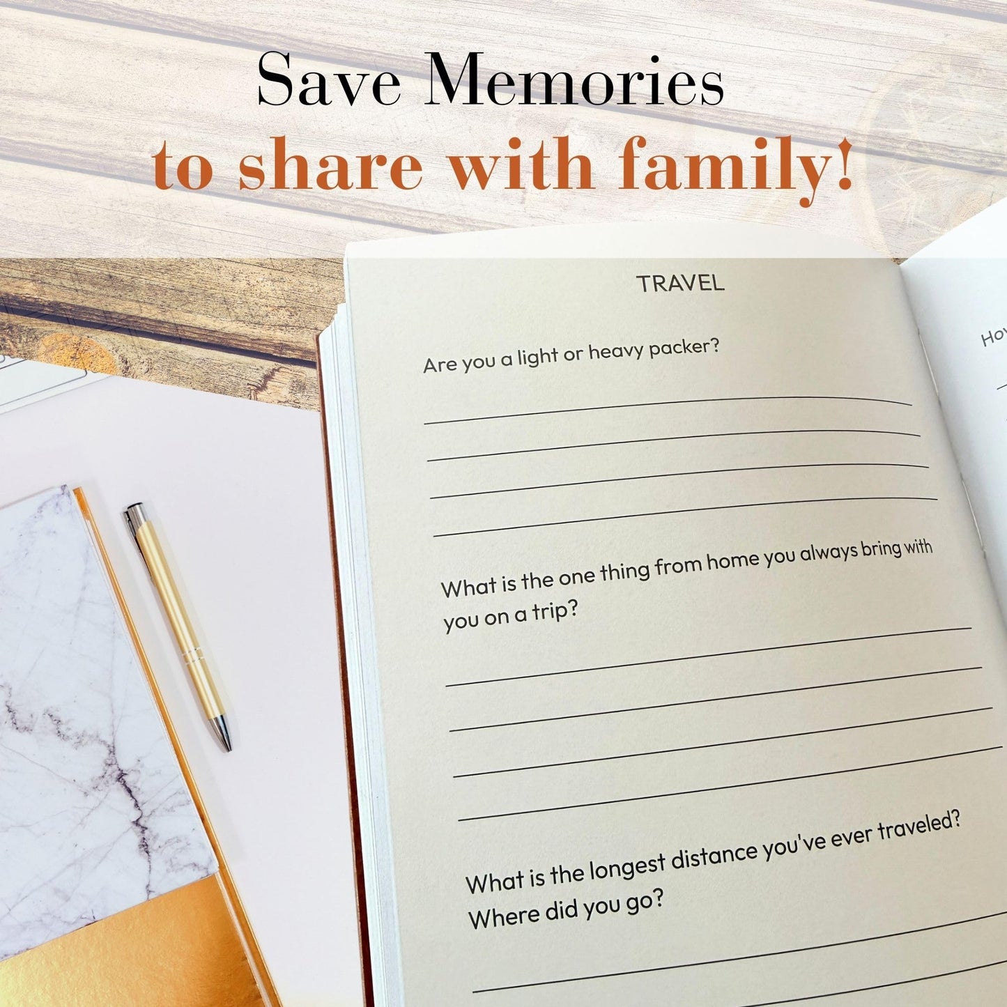 Gift for Mom: I Want to Know Your Life Story Leather Journal (Hardcover): Sentimental Keepsake for Mother‘s Day, Birthday, and Christmas, Guided Life Story Book with 300+ Prompt Questions, Perfect Gifts from Daughter/Son