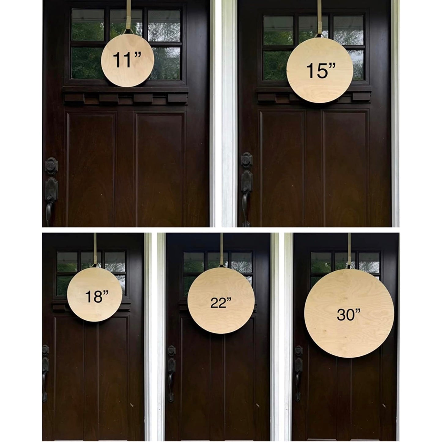 Wood front door sign Wood sign Home decor Welcome sign Sign for front door House warming gift Wedding gift (Wildflower 2.0-DS033(NB) P002, 15" Width)